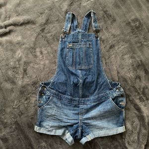 Gap Maternity overall shorts